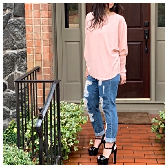 Sweaters - LAST ONE ✨PARIS✨ Cashmere blend pearl trim sweater